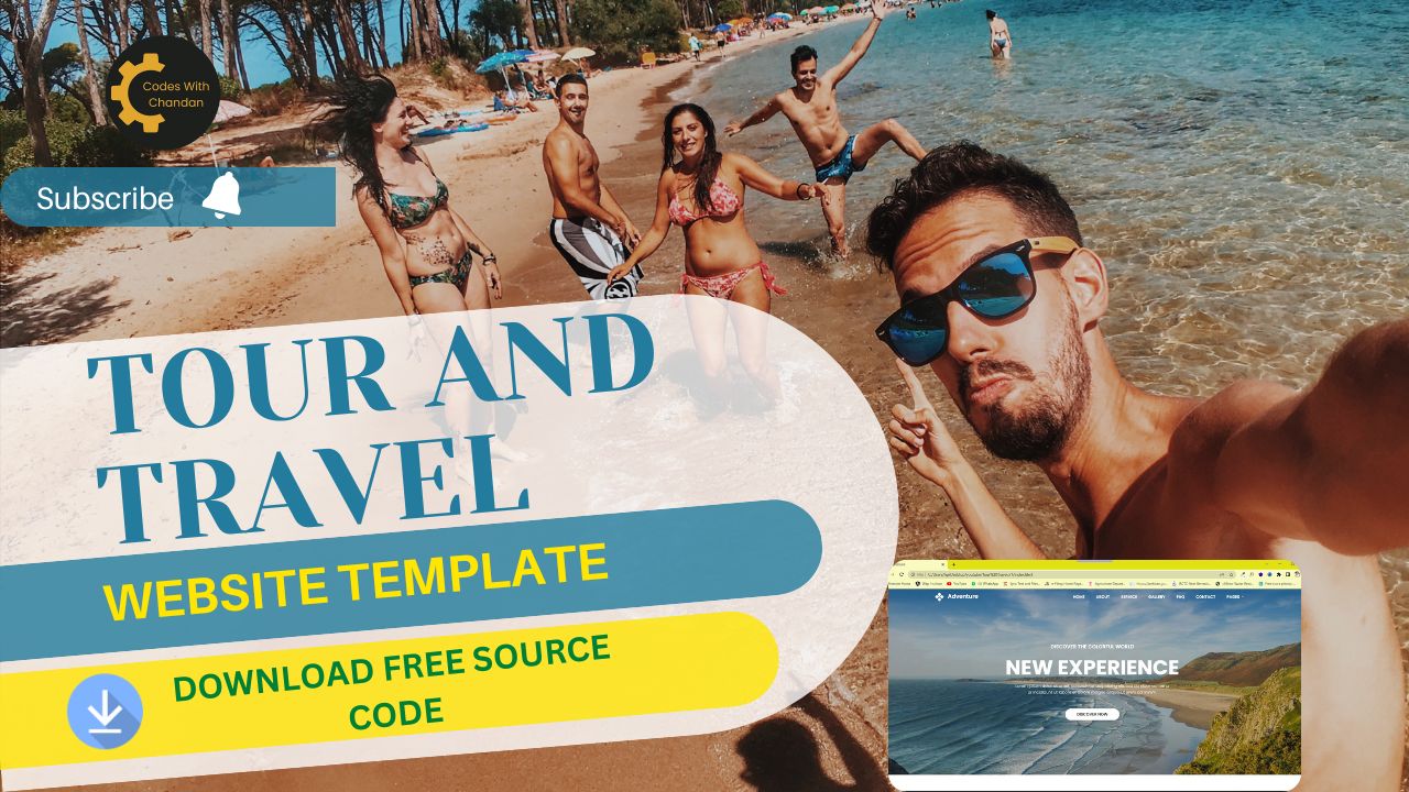 Tour & Travel Website